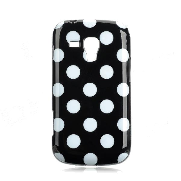Термополиуретанов калъф за Samsung Galaxy S Duos S7562 - Polka Dot TPU Case (черен) | JAR Computers Термополиуретанов калъф за Samsung Galaxy S Duos S7562 - Polka Dot TPU Case (черен)