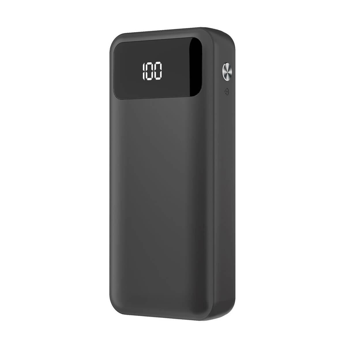 Външна батерия с 2 USB изходa за таблети и смартфони - Platinet Power Bank 10000 mAh Polymer LCD (черен) | JAR Computers Външна батерия с 2 USB изходa за таблети и смартфони - Platinet Power Bank 10000 mAh Polymer LCD (черен)