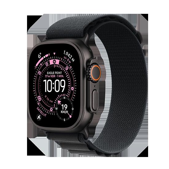 Apple Watch Ultra 3 OLED 49 мм Цифров 422 x 514 пиксела Тъчскрийн 5G Черен Wi-Fi GPS (сателитен) | JAR Computers Apple Watch Ultra 3 OLED 49 мм Цифров 422 x 514 пиксела Тъчскрийн 5G Черен Wi-Fi GPS (сателитен)