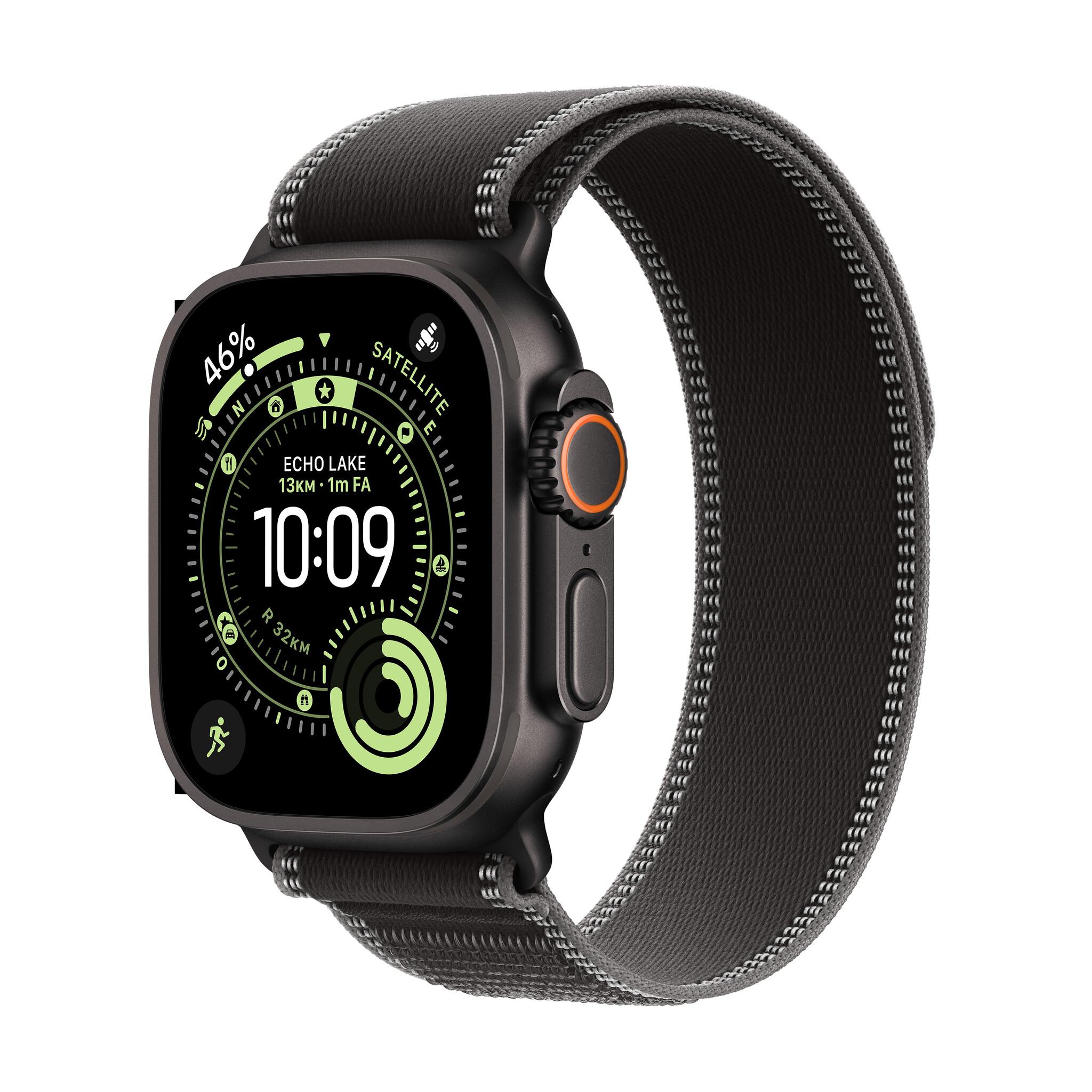 Apple Watch Ultra 3 OLED 49 мм Цифров 422 x 514 пиксела Тъчскрийн 5G Черен Wi-Fi GPS (сателитен) | JAR Computers Apple Watch Ultra 3 OLED 49 мм Цифров 422 x 514 пиксела Тъчскрийн 5G Черен Wi-Fi GPS (сателитен)