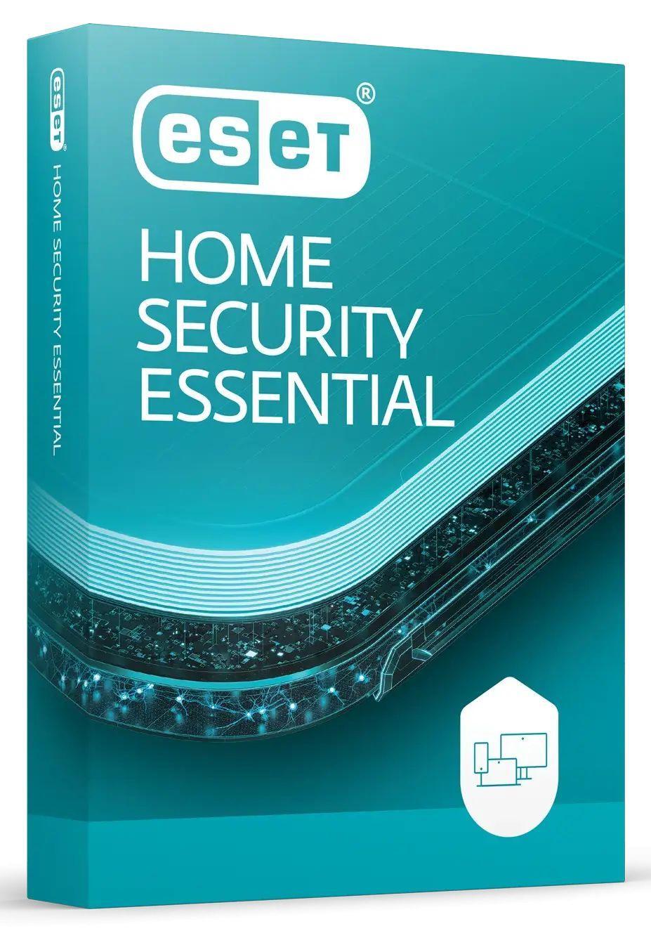 Електронен лиценз - антивирусен софтуер ESET HOME Security Essential, 1 бр. , 1 година