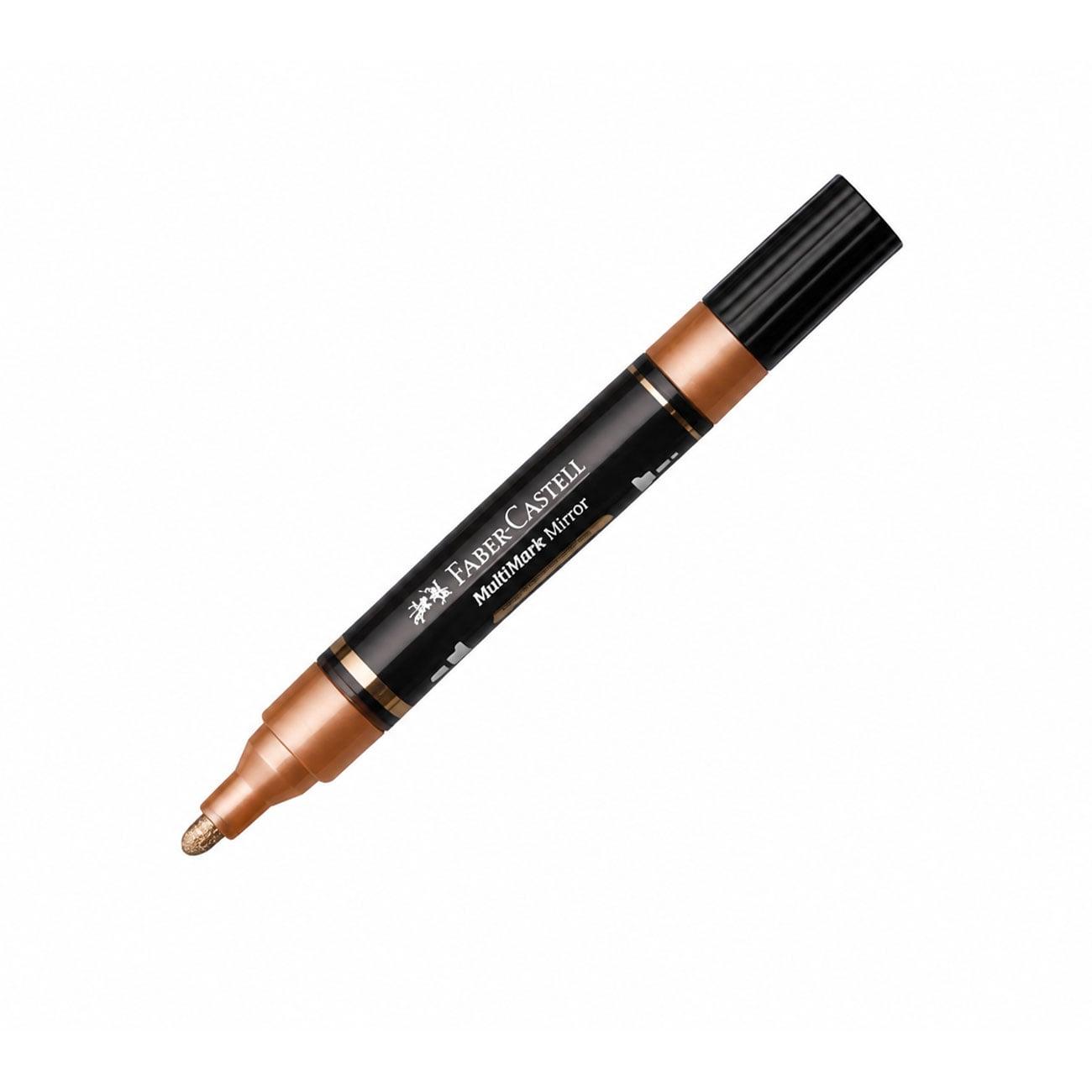 Faber-Castell Акрилен маркер Multimark Mirror, № 552, злато