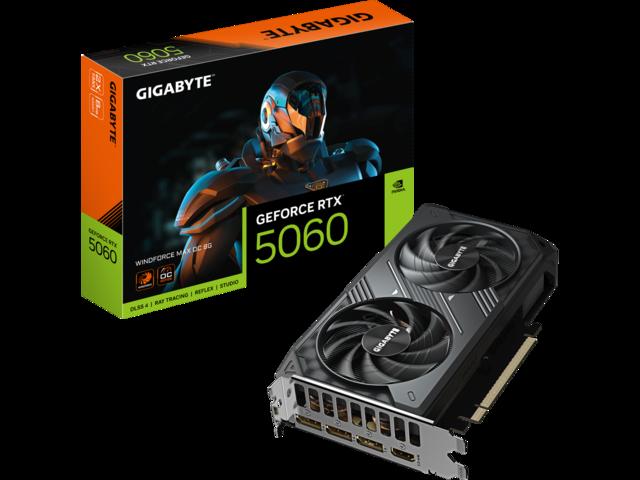 GIGABYTE GeForce RTX 5060 WINDFORCE MAX OC 8G | JAR Computers GIGABYTE GeForce RTX 5060 WINDFORCE MAX OC 8G
