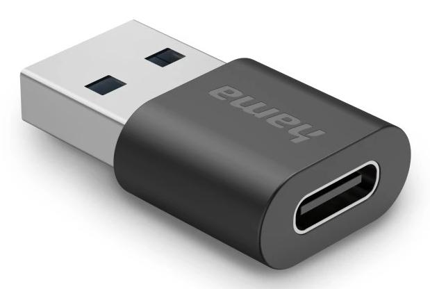 Hama 00200357 кабелен преобразувател мъжко/женско USB-A USB-C Черен | JAR Computers Hama 00200357 кабелен преобразувател мъжко/женско USB-A USB-C Черен