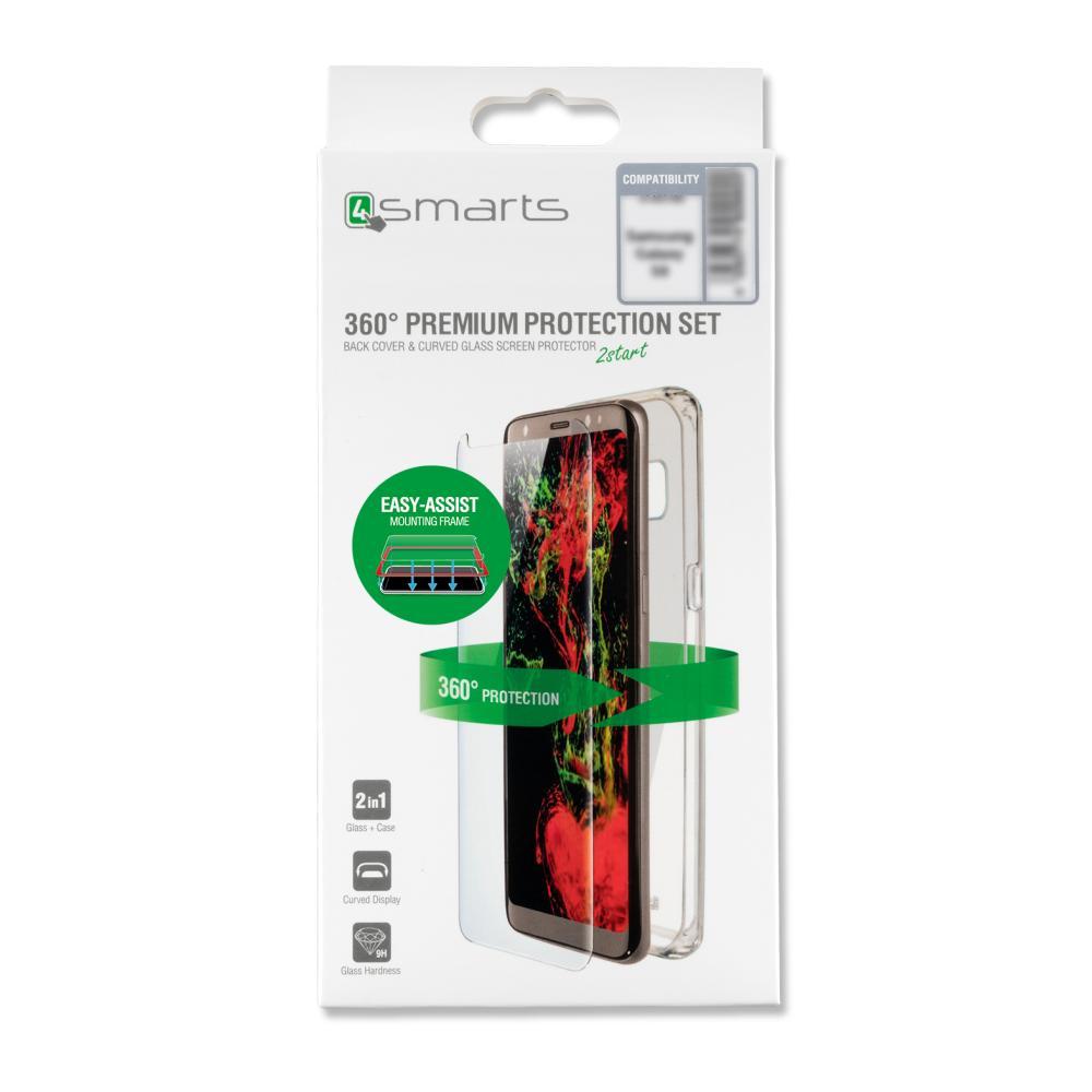 Хибриден кейс и стъклено покритие за Samsung Galaxy Note 9 (с рамка за поставяне) - 4smarts 360° Premium Protection Set Easy-Assist (прозрачен) | JAR Computers Хибриден кейс и стъклено покритие за Samsung Galaxy Note 9 (с рамка за поставяне) - 4smarts 360° Premium Protection Set Easy-Assist (прозрачен)