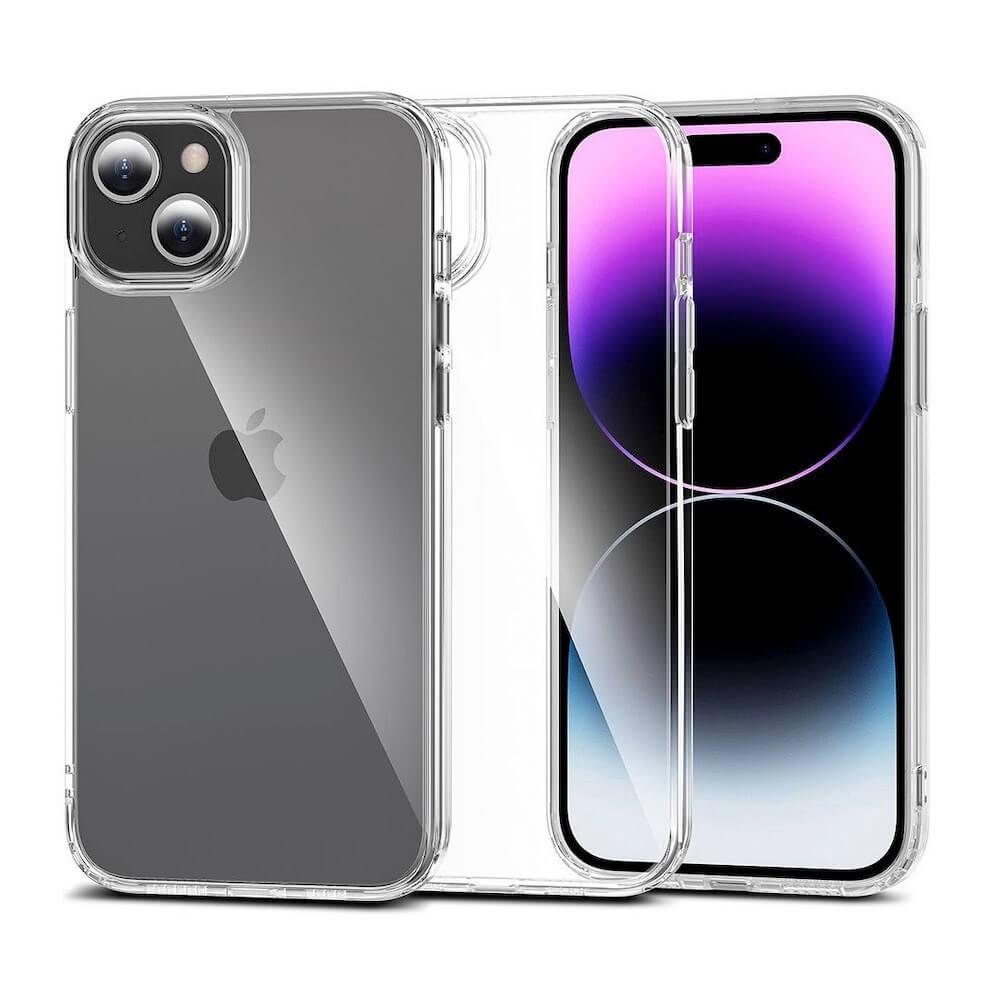 Хибриден удароустойчив кейс за iPhone 15 - Tech-Protect Flexair Hybrid Case (прозрачен) | JAR Computers Хибриден удароустойчив кейс за iPhone 15 - Tech-Protect Flexair Hybrid Case (прозрачен)