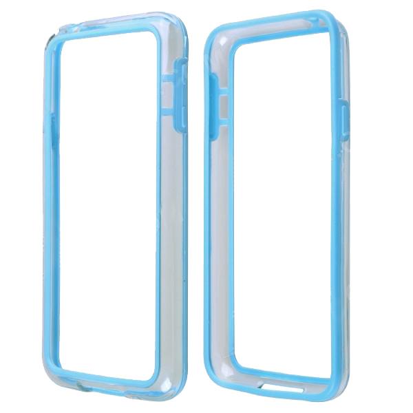 Хибридна обвивка (бъмпер) за Samsung Galaxy S5 SM-G900, Samsung Galaxy S5 Neo - Protective Bumper Frame (син-прозрачен) | JAR Computers Хибридна обвивка (бъмпер) за Samsung Galaxy S5 SM-G900, Samsung Galaxy S5 Neo - Protective Bumper Frame (син-прозрачен)