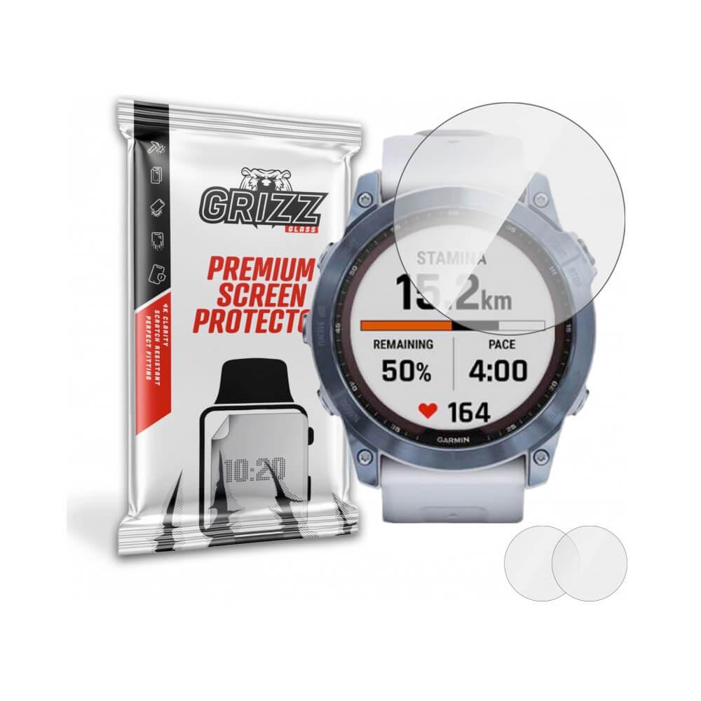 Хибридно защитно покритие за дисплея на Garmin Fenix 7X (прозрачно) - GrizzGlass HybridGlass Screen Protector (2 броя) | JAR Computers Хибридно защитно покритие за дисплея на Garmin Fenix 7X (прозрачно) - GrizzGlass HybridGlass Screen Protector (2 броя)