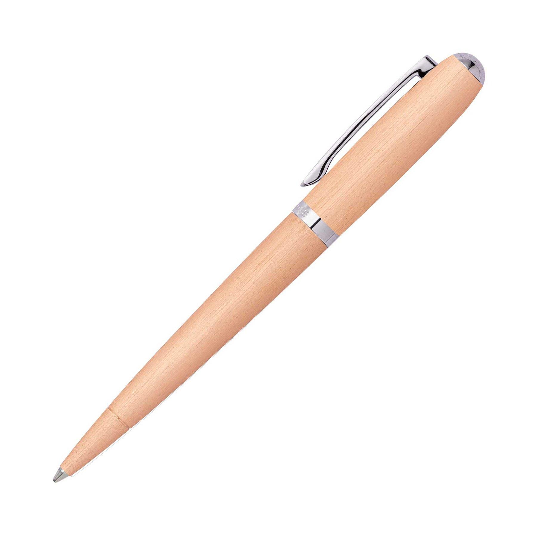 Hugo Boss Химикалка Contour Brushed, в кутия, бежова | JAR Computers Hugo Boss Химикалка Contour Brushed, в кутия, бежова