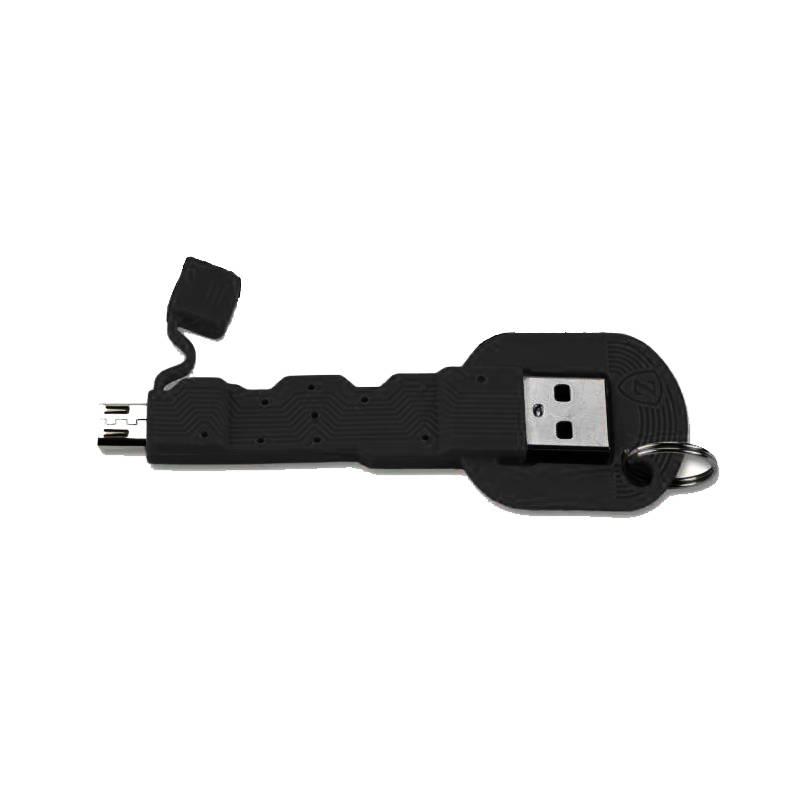 Кабел тип ключодържател за всички устройства с MicroUSB (8.5 см) - 4smarts Basic KeyLink MicroUSB Cable (черен) | JAR Computers Кабел тип ключодържател за всички устройства с MicroUSB (8.5 см) - 4smarts Basic KeyLink MicroUSB Cable (черен)