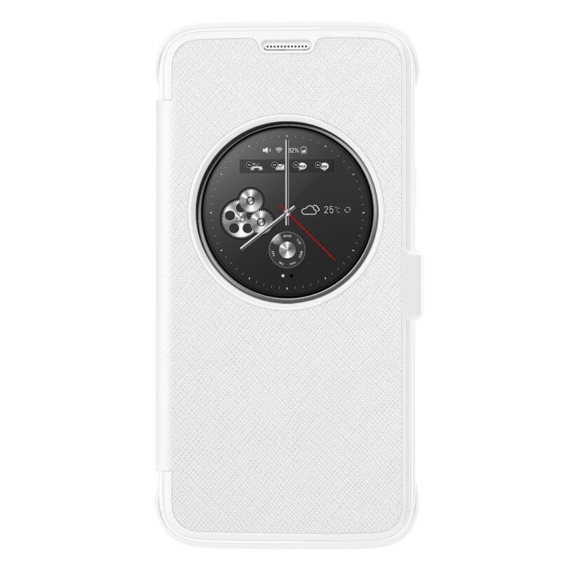 Калъф тип портфейл с отвор за екрана за Samsung Galaxy S5 mini - Anymode Flip Case Circle View (бял) | JAR Computers Калъф тип портфейл с отвор за екрана за Samsung Galaxy S5 mini - Anymode Flip Case Circle View (бял)