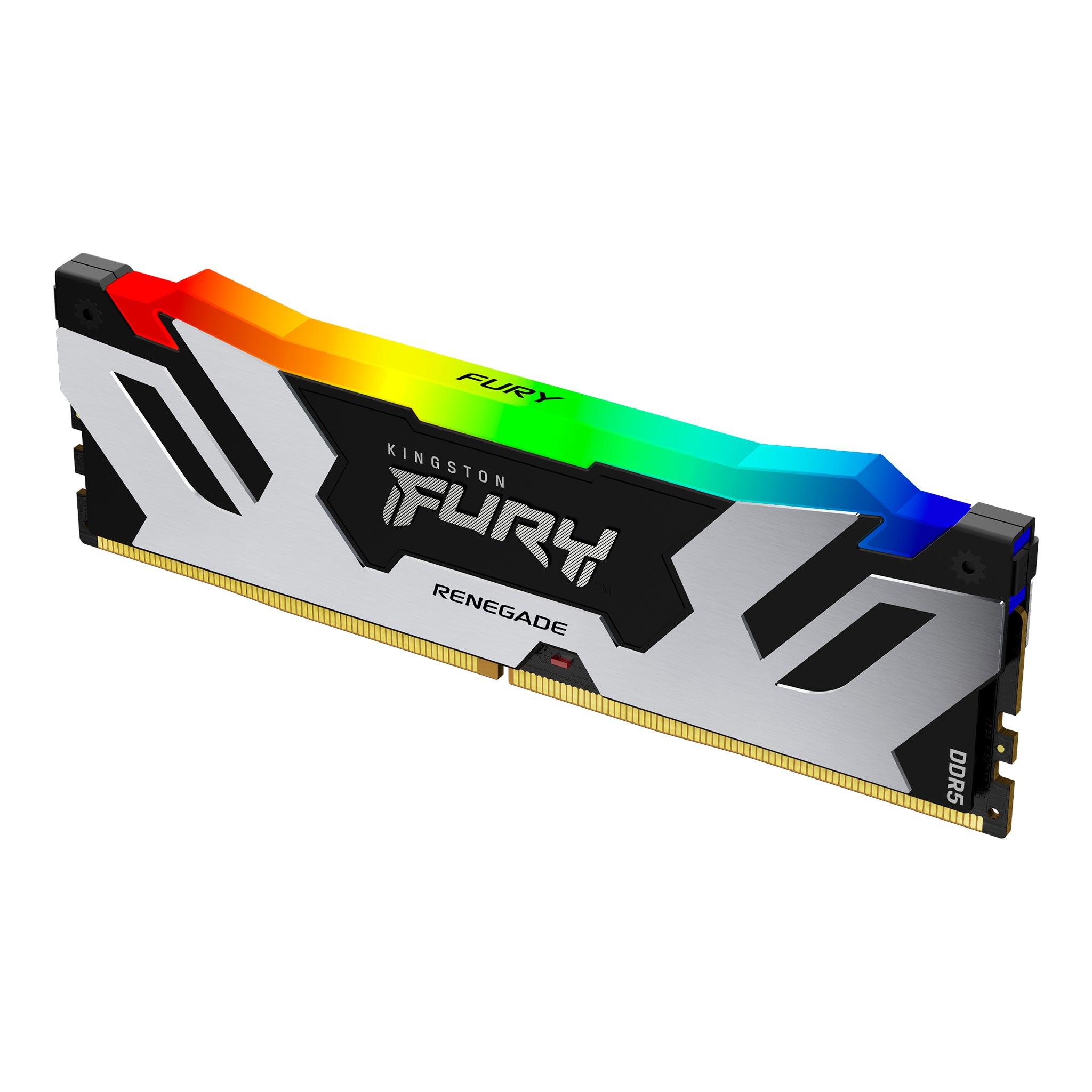 Kingston Technology FURY Renegade RGB модул памет 24 GB 1 x 24 GB DDR5 7200 MT/s 288-pin DIMM | JAR Computers Kingston Technology FURY Renegade RGB модул памет 24 GB 1 x 24 GB DDR5 7200 MT/s 288-pin DIMM