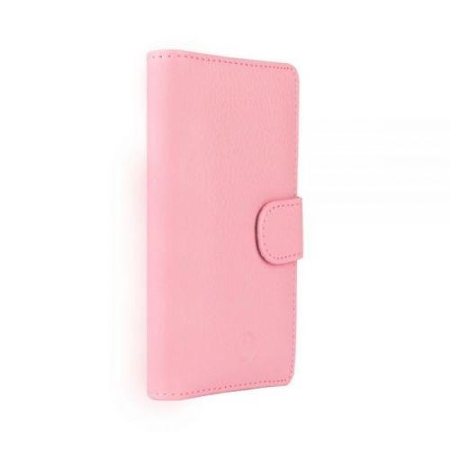 Кожен калъф, тип портфейл и поставка за Sony Xperia Z5 Compact - Redneck Prima Folio (розов) | JAR Computers Кожен калъф, тип портфейл и поставка за Sony Xperia Z5 Compact - Redneck Prima Folio (розов)