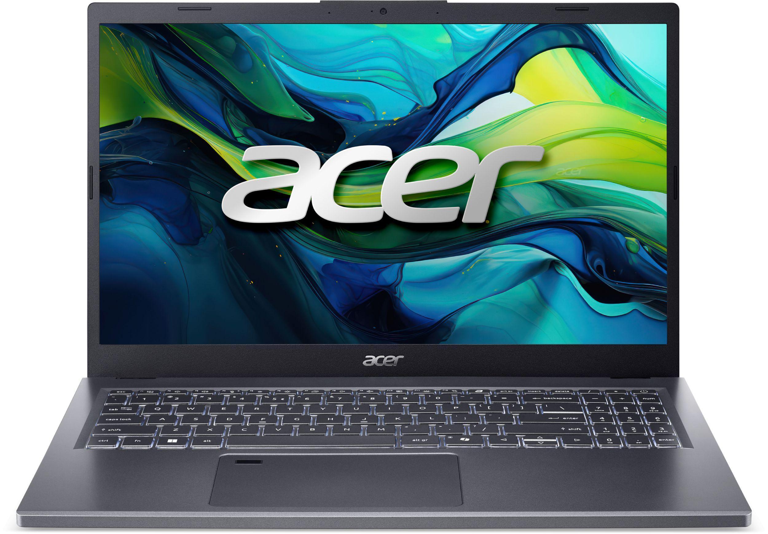 Лаптоп Acer Aspire 5 A15-51M - 15.6&quot; FHD IPS, Intel Core 5-120U, 16GB LPDDR5 RAM, 1TB SSD, Free DOS