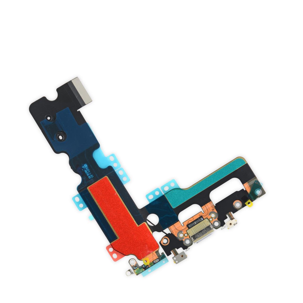 Лентов кабел с Lightning конектора и долните микрофони за iPhone 7 Plus - iFixit iPhone 7 Plus Lightning Connector Assembly Part Only (сив) | JAR Computers Лентов кабел с Lightning конектора и долните микрофони за iPhone 7 Plus - iFixit iPhone 7 Plus Lightning Connector Assembly Part Only (сив)