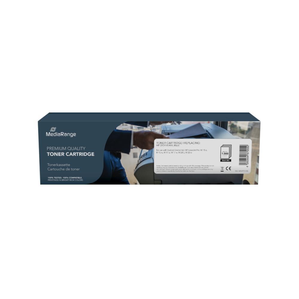 MediaRange Toner Cartridge for printers using HP® CF244A Black (MRHPTCF244A)