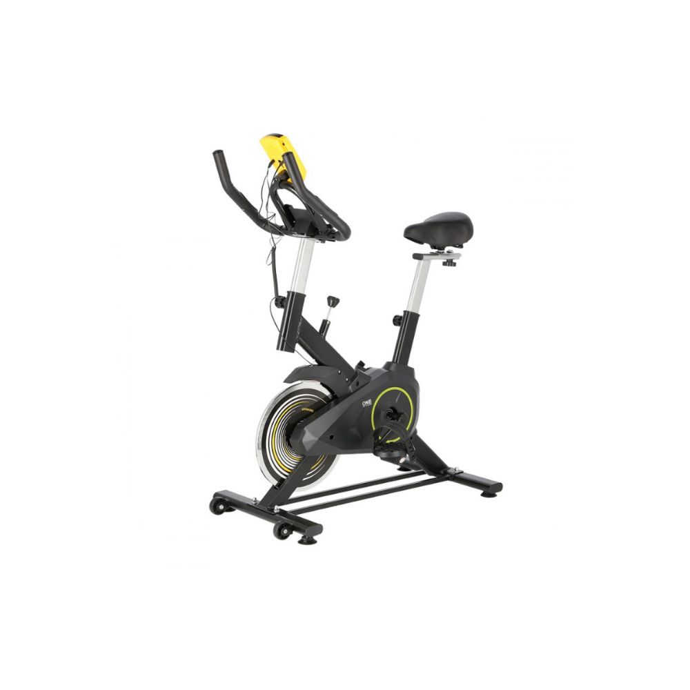 One Fitness Yellow Spinning Bike 7Kg (SW2501) (OFISW2501)