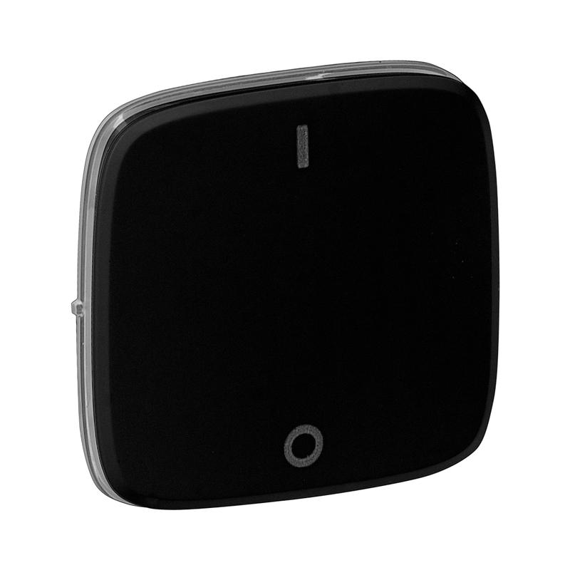 Плочка за двуполюсен ключ Черен - Legrand Valena Allure 755128 | JAR Computers Плочка за двуполюсен ключ Черен - Legrand Valena Allure 755128