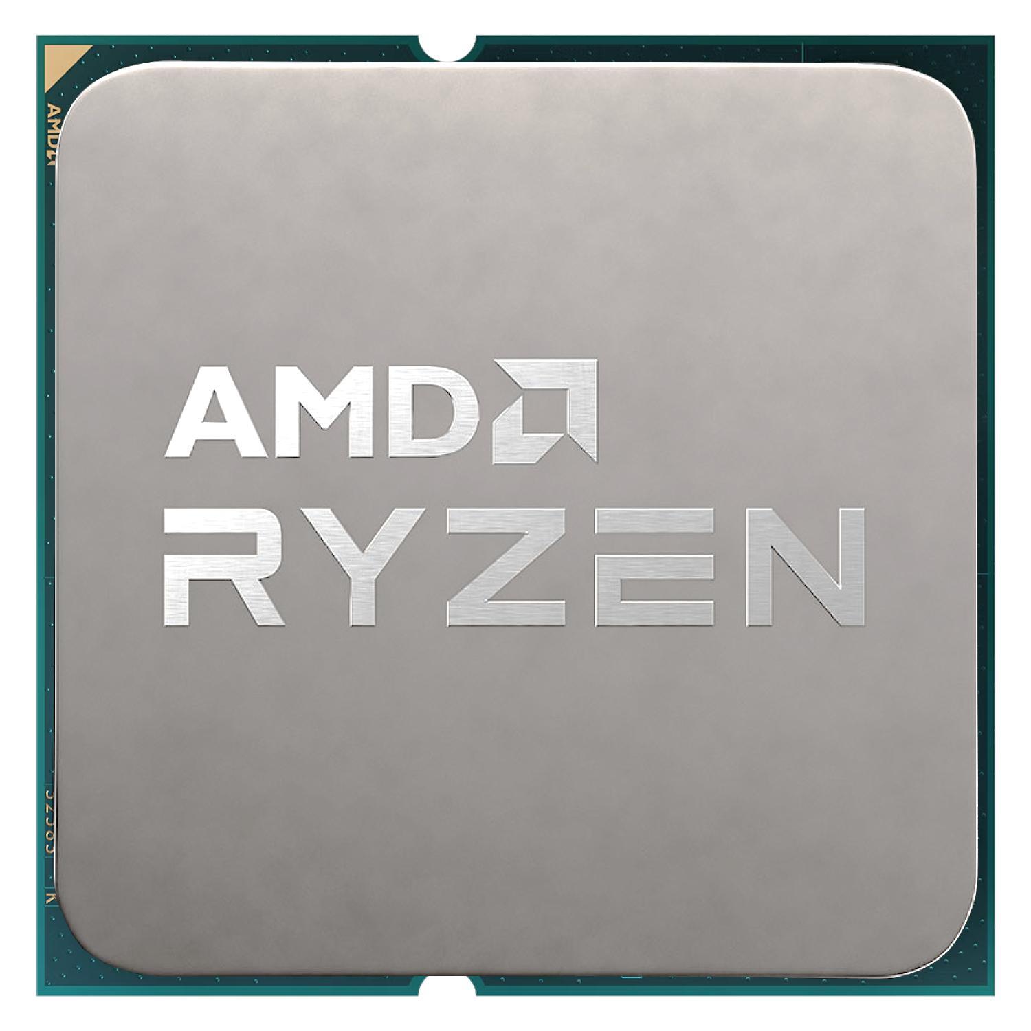 Процесор AMD Ryzen 5 5500 TRAY, AM4 Socket, 6 Cores, 3.6GHz, 19MB Cache, 65W - 100-100000457 TRAY