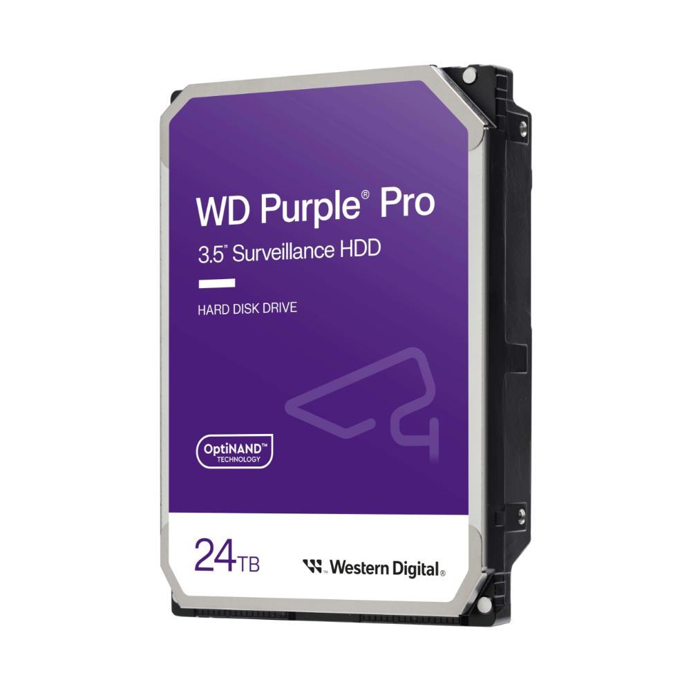 Western Digital Purple Pro 24TB HDD 3.5" SATA III 7200rpm 512MB Cache Surveillance (WD240PURP)