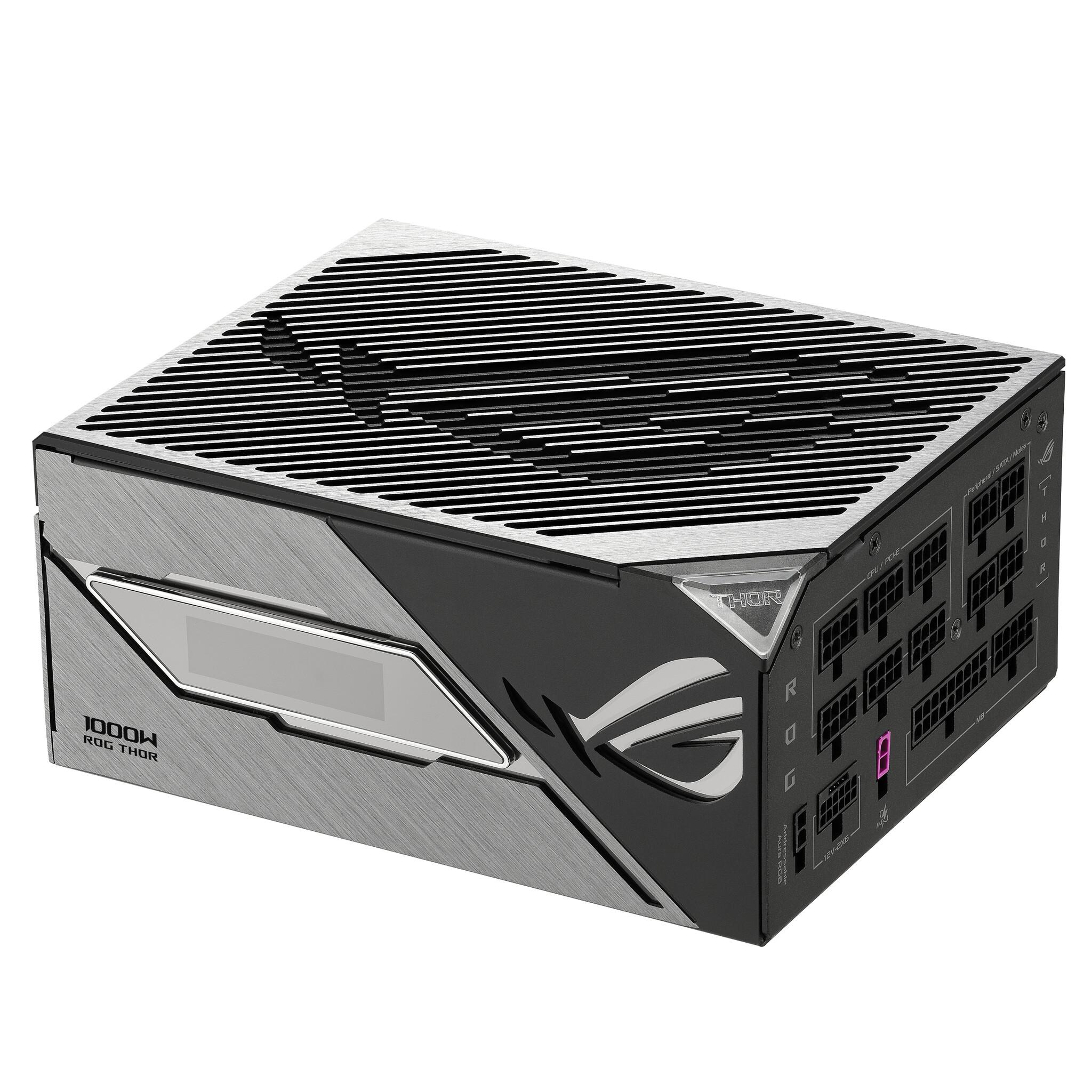 ASUS ROG -THOR-1000P3-GAMING захранващ блок 1000 W 20+4 pin ATX ATX Черен