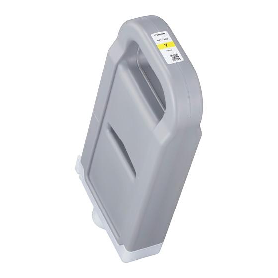 Canon PFI-740 Y глава и патрон за мастиленоструен принтер 1 броя Оригинал Extra High Yield Жълт | JAR Computers Canon PFI-740 Y глава и патрон за мастиленоструен принтер 1 броя Оригинал Extra High Yield Жълт