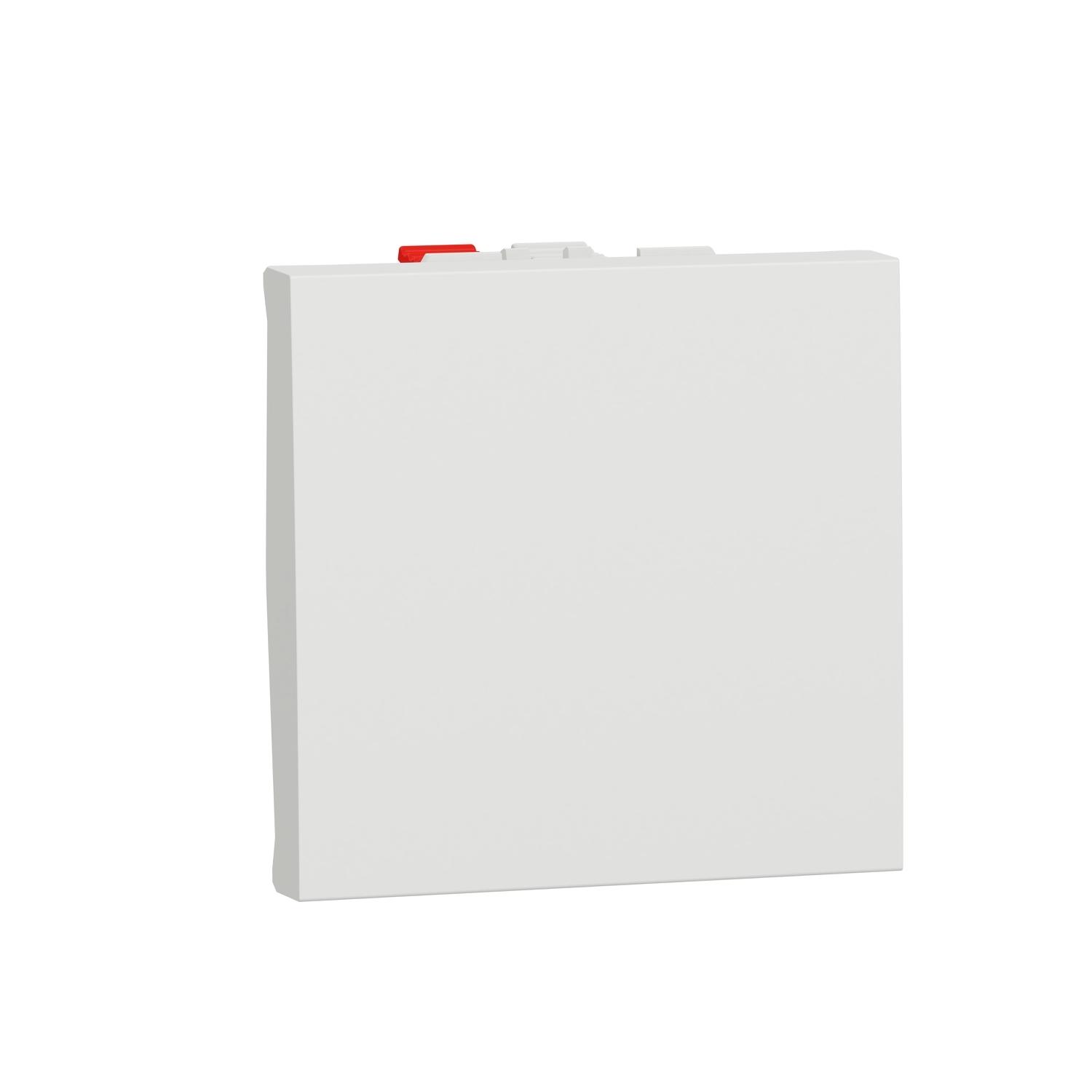 Еднополюсен бутон 10A, 2M, бял - SCHNEIDER ELECTRIC New Unica NU320618 | JAR Computers Еднополюсен бутон 10A, 2M, бял - SCHNEIDER ELECTRIC New Unica NU320618