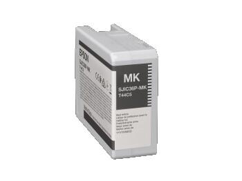 Epson SJIC36P(MK): Ink cartridge for ColorWorks C6500/C6000 (Black) | JAR Computers Epson SJIC36P(MK): Ink cartridge for ColorWorks C6500/C6000 (Black)