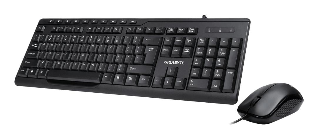 GIGABYTE KM6300 клавиатура Включена мишка За домашно ползване USB QWERTY Испански Черен | JAR Computers GIGABYTE KM6300 клавиатура Включена мишка За домашно ползване USB QWERTY Испански Черен