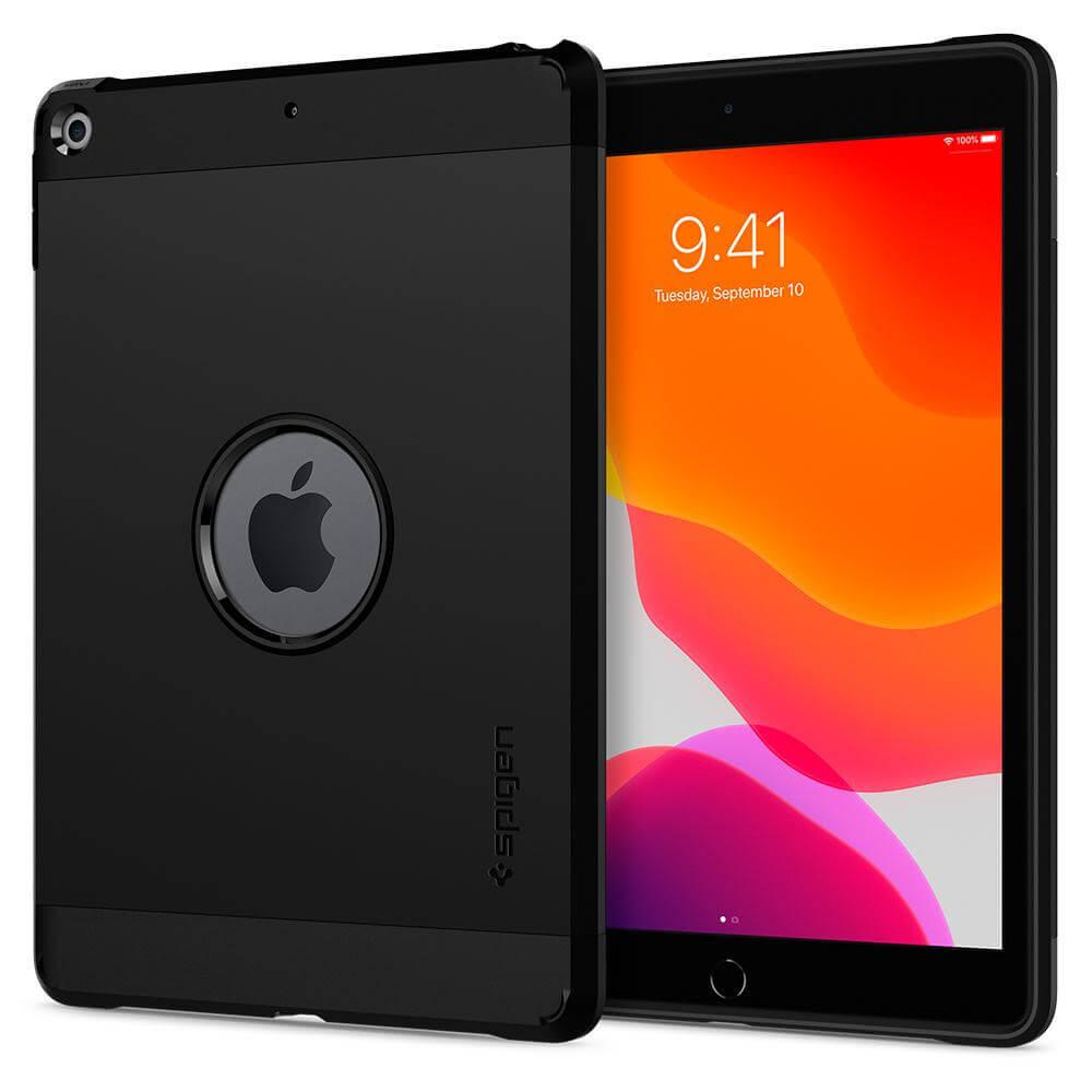 Хибриден кейс с най-висока степен на защита за iPad 9 (2021), iPad 8 (2020), iPad 7 (2019) - Spigen Tough Armor Case (черен) | JAR Computers Хибриден кейс с най-висока степен на защита за iPad 9 (2021), iPad 8 (2020), iPad 7 (2019) - Spigen Tough Armor Case (черен)