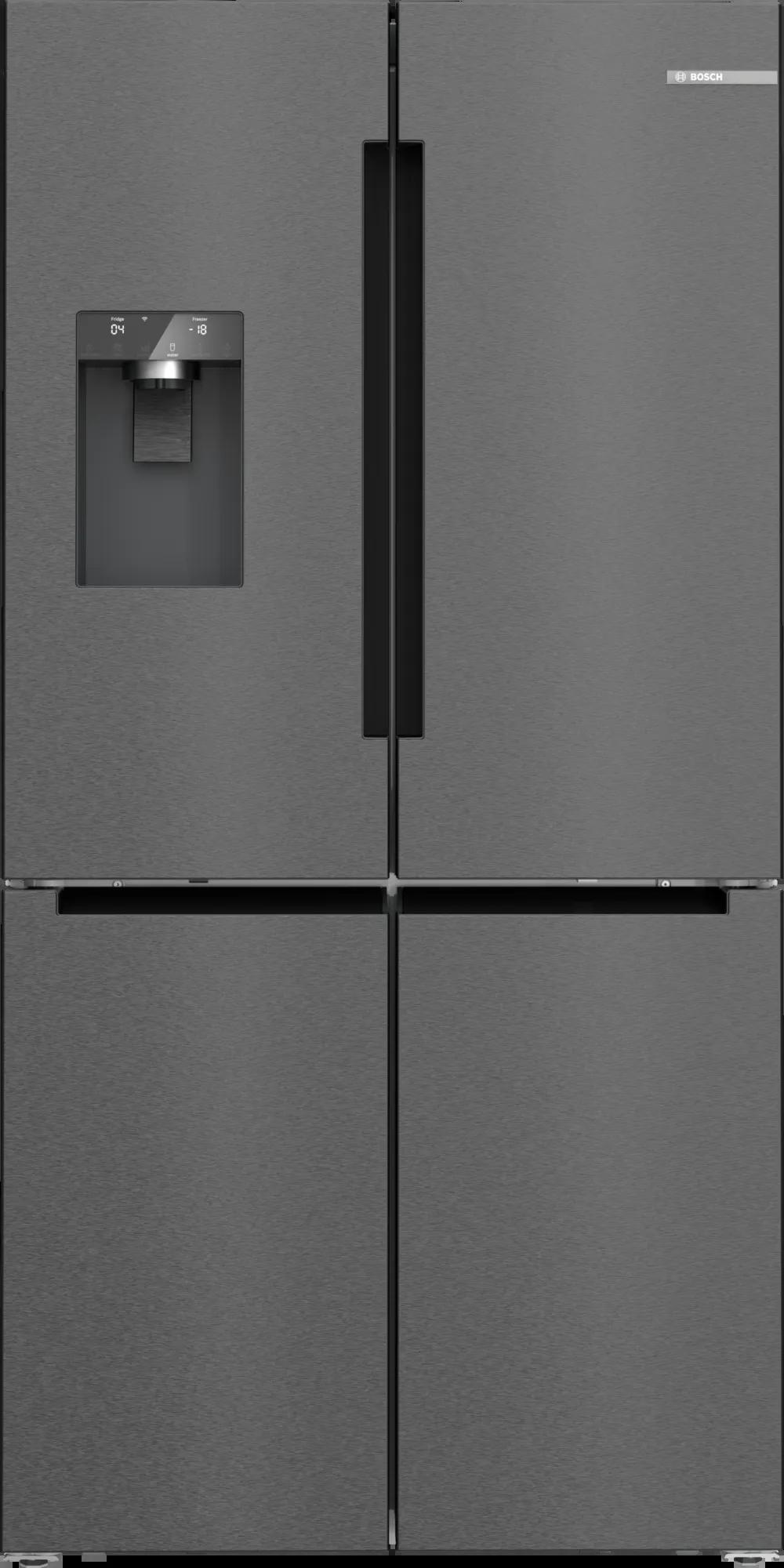 Хладилник Side-by-Side Bosch KFI96AXEA , 574 l, E , No Frost , Не , Черен инокс