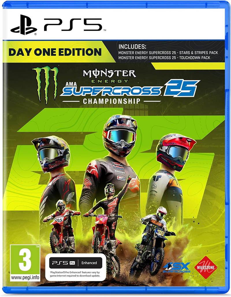 Monster Energy Supercross 25 - Day 1 Edition (PS5) | JAR Computers Monster Energy Supercross 25 - Day 1 Edition (PS5)