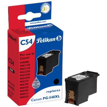 Pelikan Ink Cartridge replaces Canon PG-540XL Black глава и патрон за мастиленоструен принтер 1 броя Съвместим Черен | JAR Computers Pelikan Ink Cartridge replaces Canon PG-540XL Black глава и патрон за мастиленоструен принтер 1 броя Съвместим Черен
