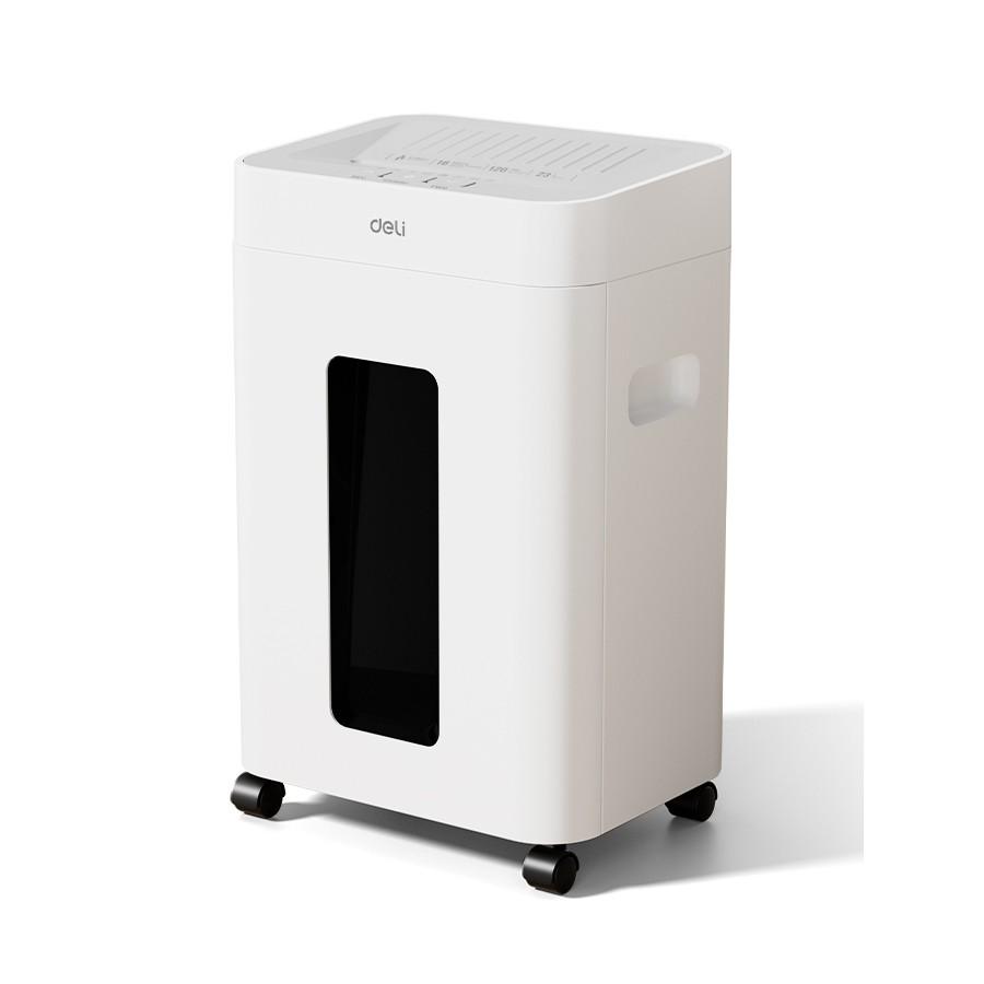 Шредер за хартия Deli ET048, (P-4), Cross Cut, 23 л | JAR Computers Шредер за хартия Deli ET048, (P-4), Cross Cut, 23 л