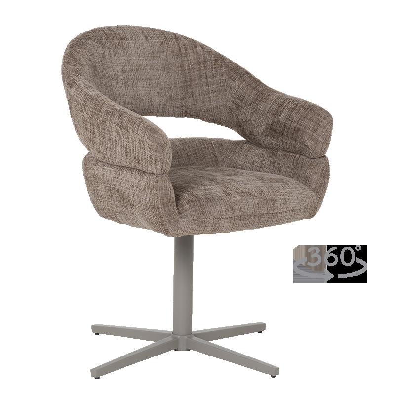 Трапезен стол VELASCO - тъмнокафяв MC | JAR Computers Трапезен стол VELASCO - тъмнокафяв MC