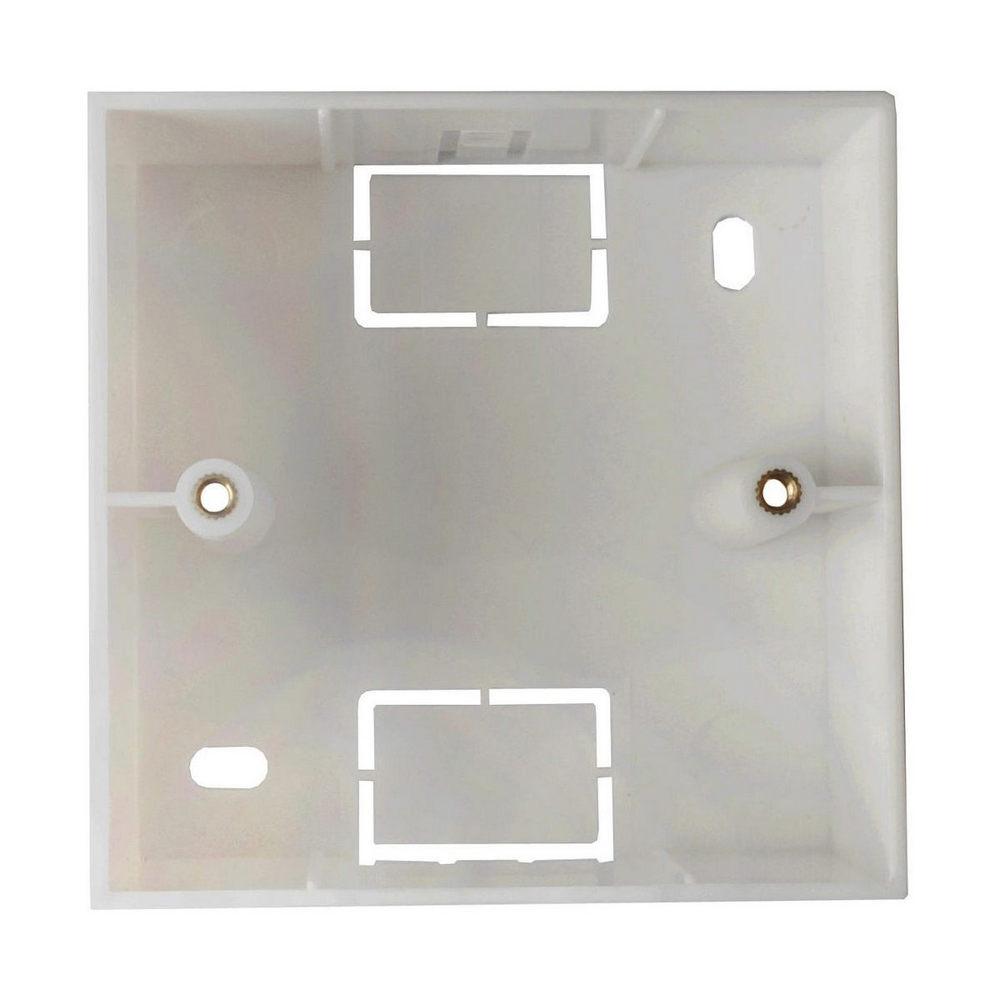 VALUE 25.99.8201 :: Кутия за модулна AV розетка, 86x86мм, бяла | JAR Computers VALUE 25.99.8201 :: Кутия за модулна AV розетка, 86x86мм, бяла