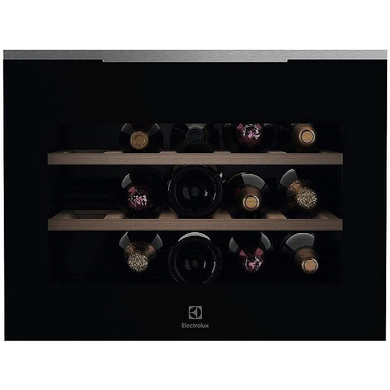 Вграден охладител Electrolux KBW6X (ST) , F , Да , Черен