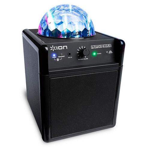 Безжичен Bluetooth спийкър с парти кълбо - Ion iPA19C Party Power Bluetooth Speaker with Party Lights (refurbished) | JAR Computers Безжичен Bluetooth спийкър с парти кълбо - Ion iPA19C Party Power Bluetooth Speaker with Party Lights (refurbished)