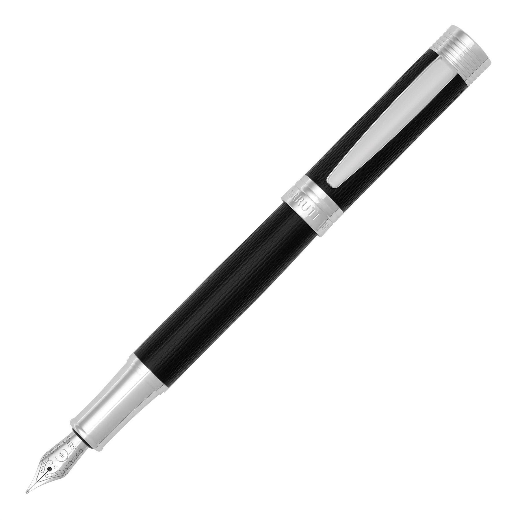 Cerruti 1881 Писалка Zoom Diamond, в кутия, черна