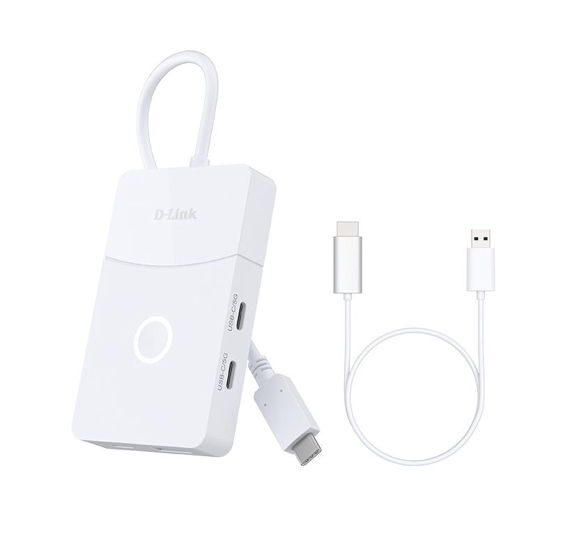 D-Link 5-in-1 USB-C Hub with Wireless HDMI | JAR Computers D-Link 5-in-1 USB-C Hub with Wireless HDMI