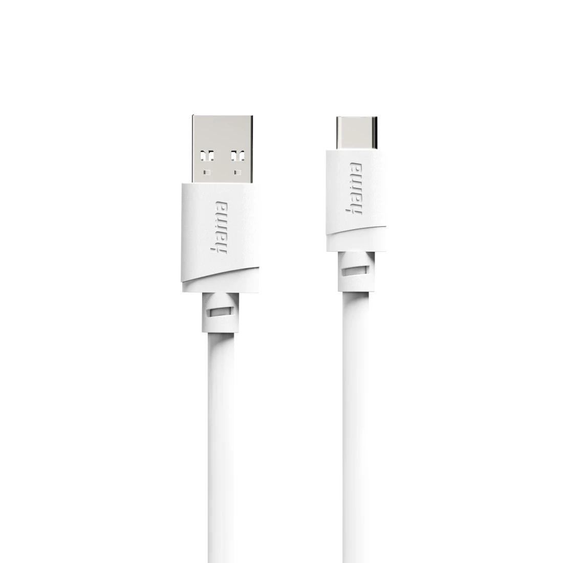 Hama 00201813 USB кабел USB 2.0 2 м USB A USB C 0,48 Гбит/с Бяла | JAR Computers Hama 00201813 USB кабел USB 2.0 2 м USB A USB C 0,48 Гбит/с Бяла