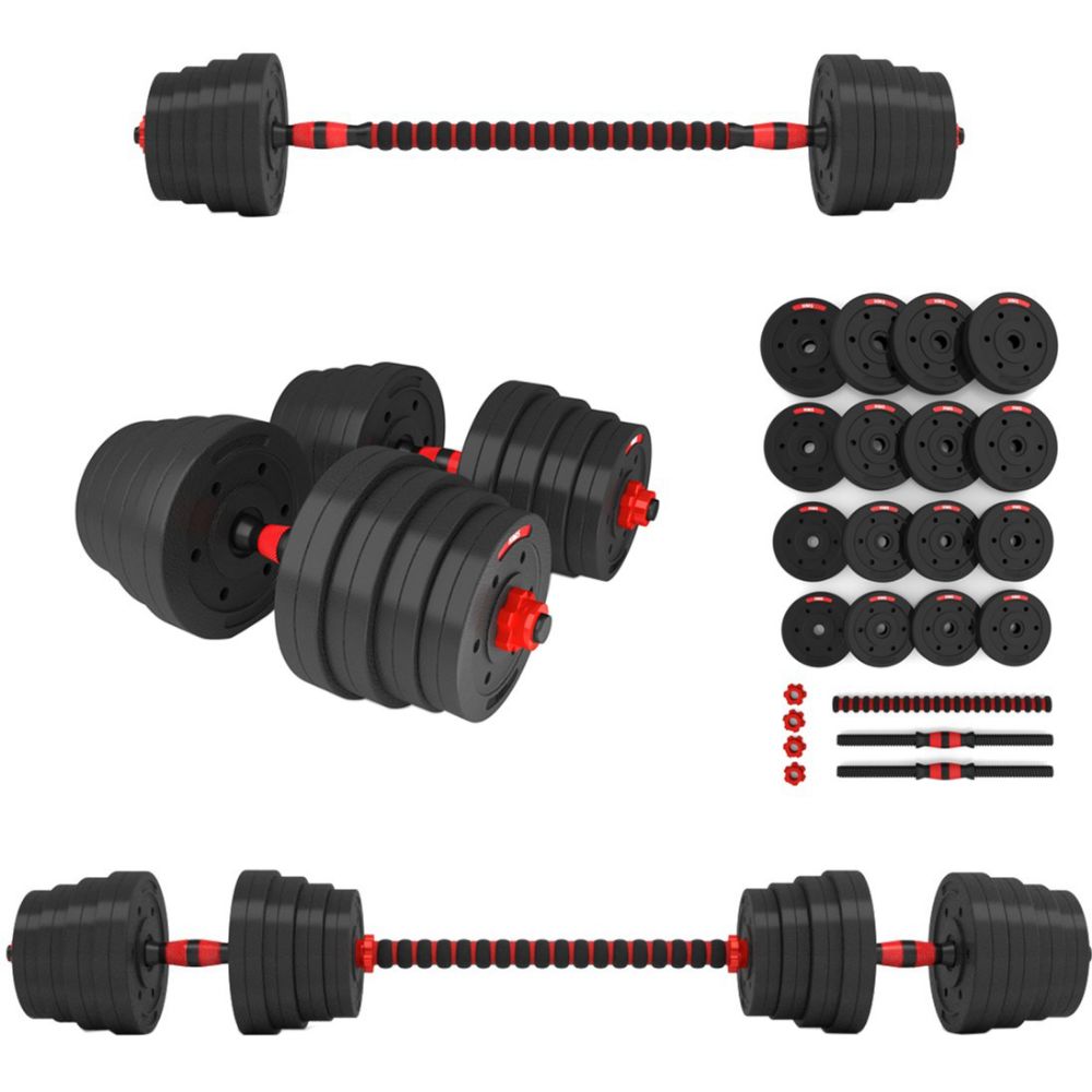 HMS Barbell and Dumbbell Set 30Kg (SGP30) (HMSSGP30)