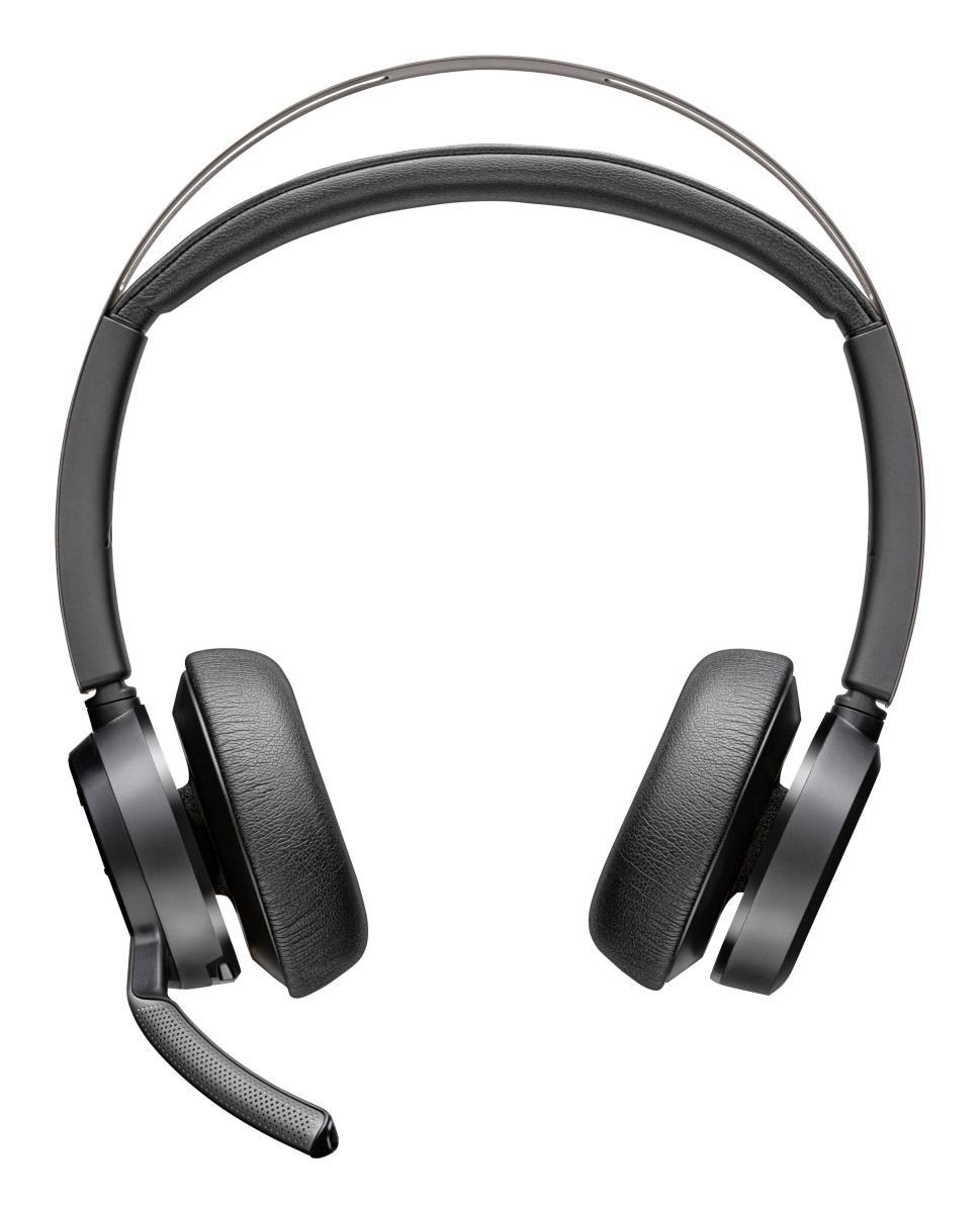 HP Poly Poly Voyager Focus 2 USB-A with charge stand Headset | JAR Computers HP Poly Poly Voyager Focus 2 USB-A with charge stand Headset