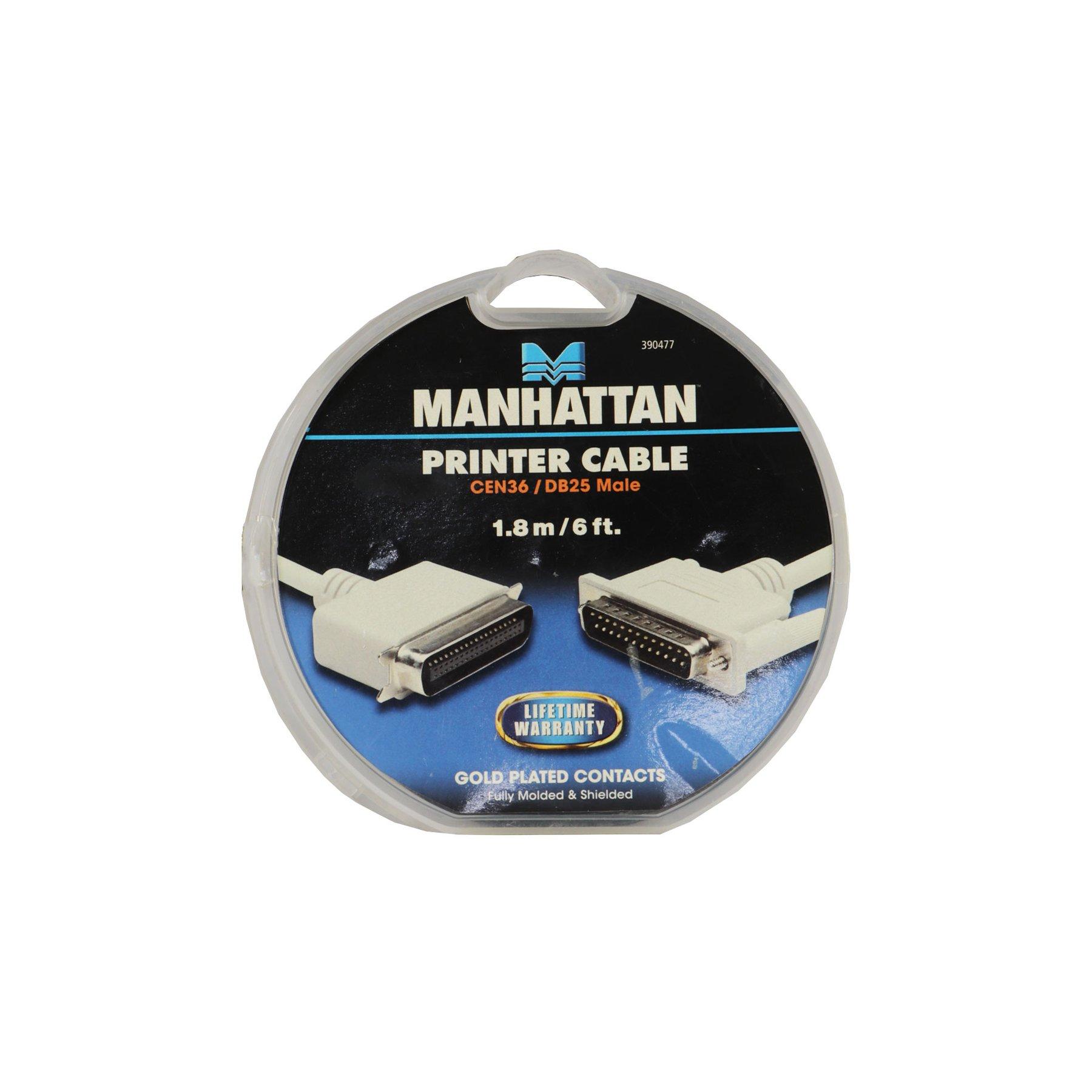 Кабел за принтер Manhattan Gold, 1.9 m | JAR Computers Кабел за принтер Manhattan Gold, 1.9 m