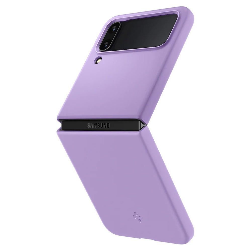 Качествен поликарбонатов кейс за Samsung Galaxy Z Flip 4 - Spigen AirSkin Case (лилав) | JAR Computers Качествен поликарбонатов кейс за Samsung Galaxy Z Flip 4 - Spigen AirSkin Case (лилав)