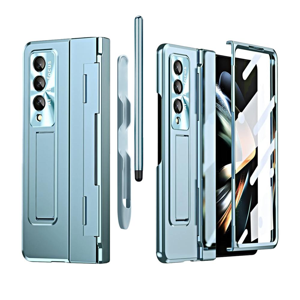 Калъф FW Full Body със стойка Samsung Z Fold 3 + S Pen /full blue/ | JAR Computers Калъф FW Full Body със стойка Samsung Z Fold 3 + S Pen /full blue/
