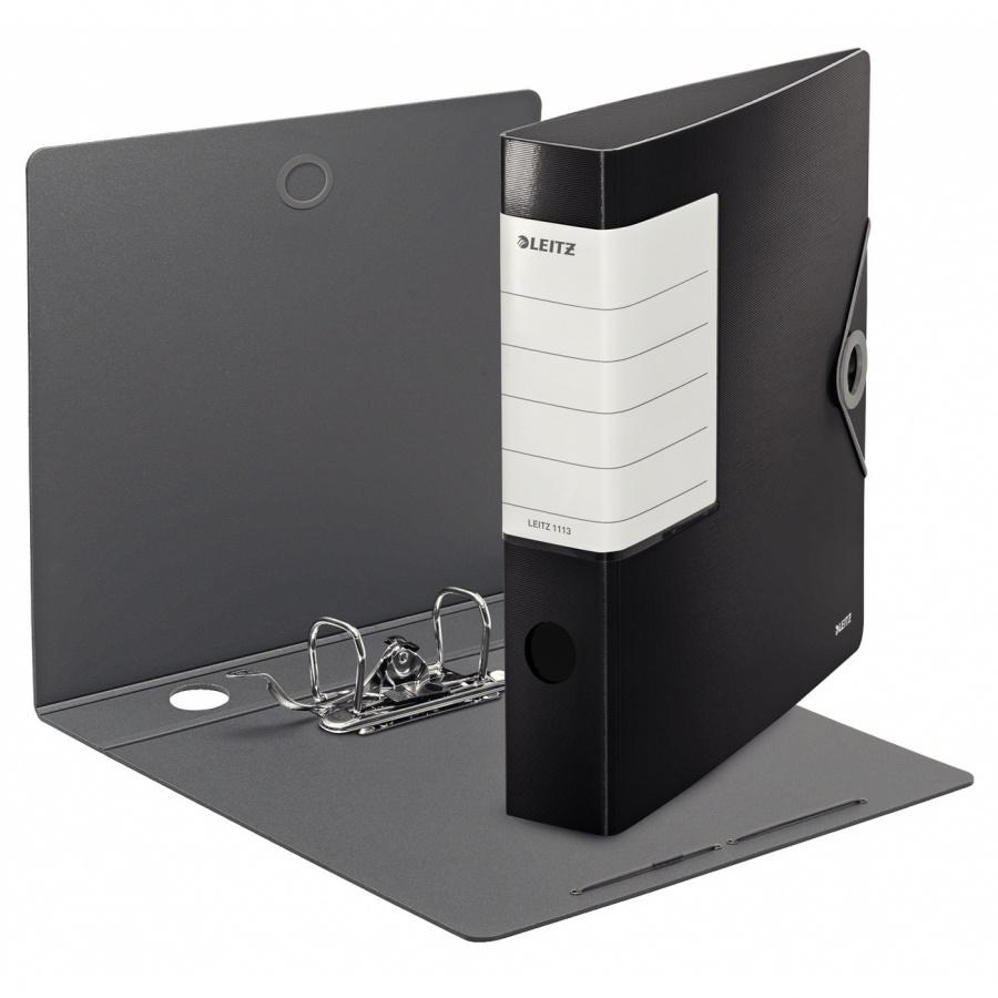 Класьор с ластик LEITZ Solid, Polyfoam 2.8 мм, A4, 62 мм, черен | JAR Computers Класьор с ластик LEITZ Solid, Polyfoam 2.8 мм, A4, 62 мм, черен