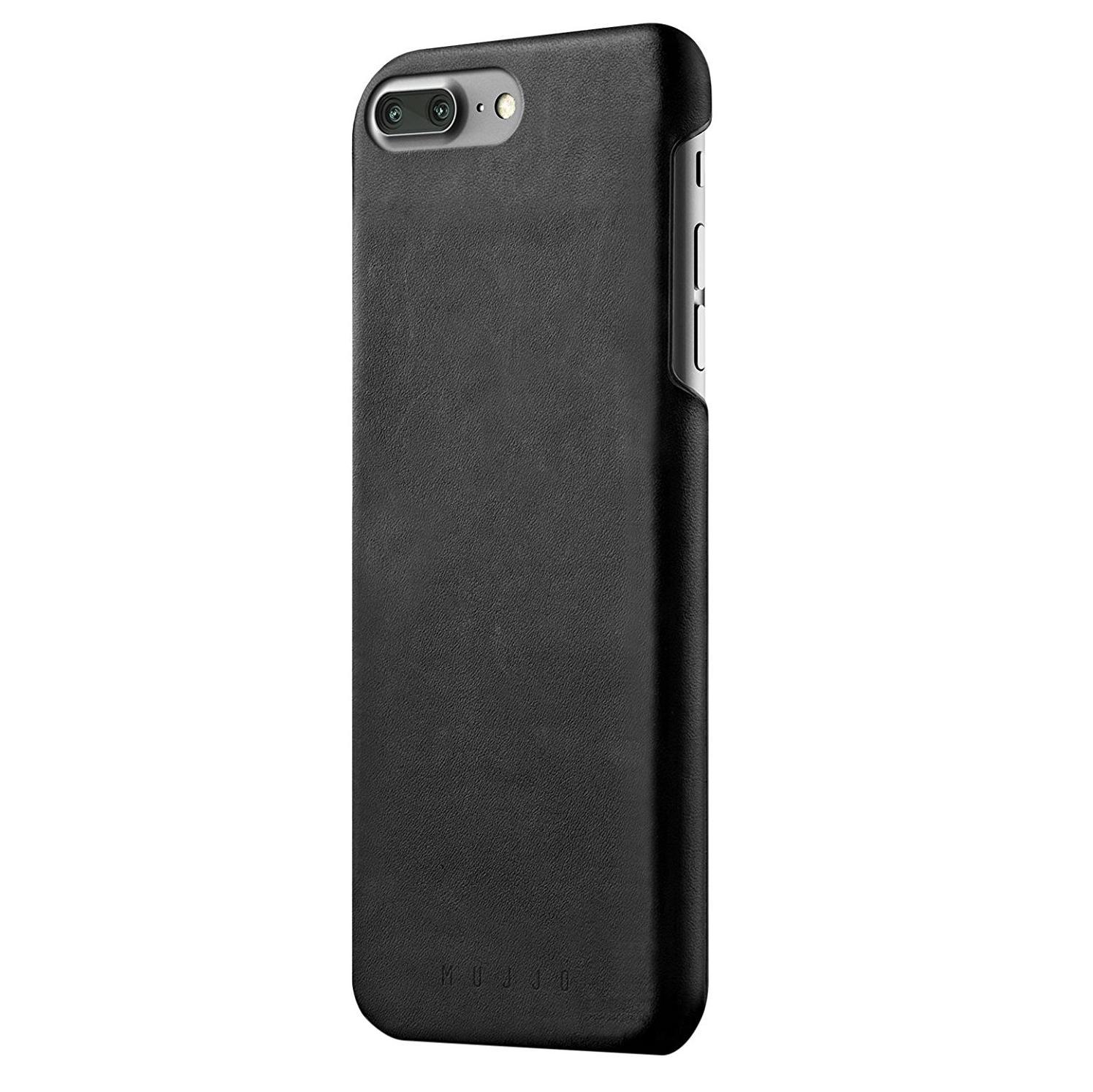 Кожен (естествена кожа) кейс за iPhone 8 Plus, iPhone 7 Plus - Mujjo Leather Case (черен) | JAR Computers Кожен (естествена кожа) кейс за iPhone 8 Plus, iPhone 7 Plus - Mujjo Leather Case (черен)
