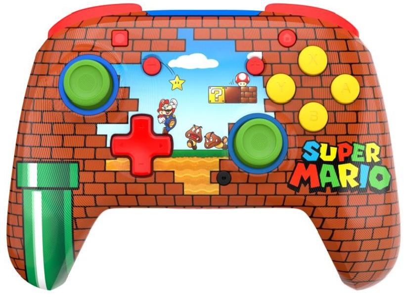 Контролер Turtle Beach - Rematch, Switch/Switch 2, безжичен, Mario Bricks Reveal | JAR Computers Контролер Turtle Beach - Rematch, Switch/Switch 2, безжичен, Mario Bricks Reveal