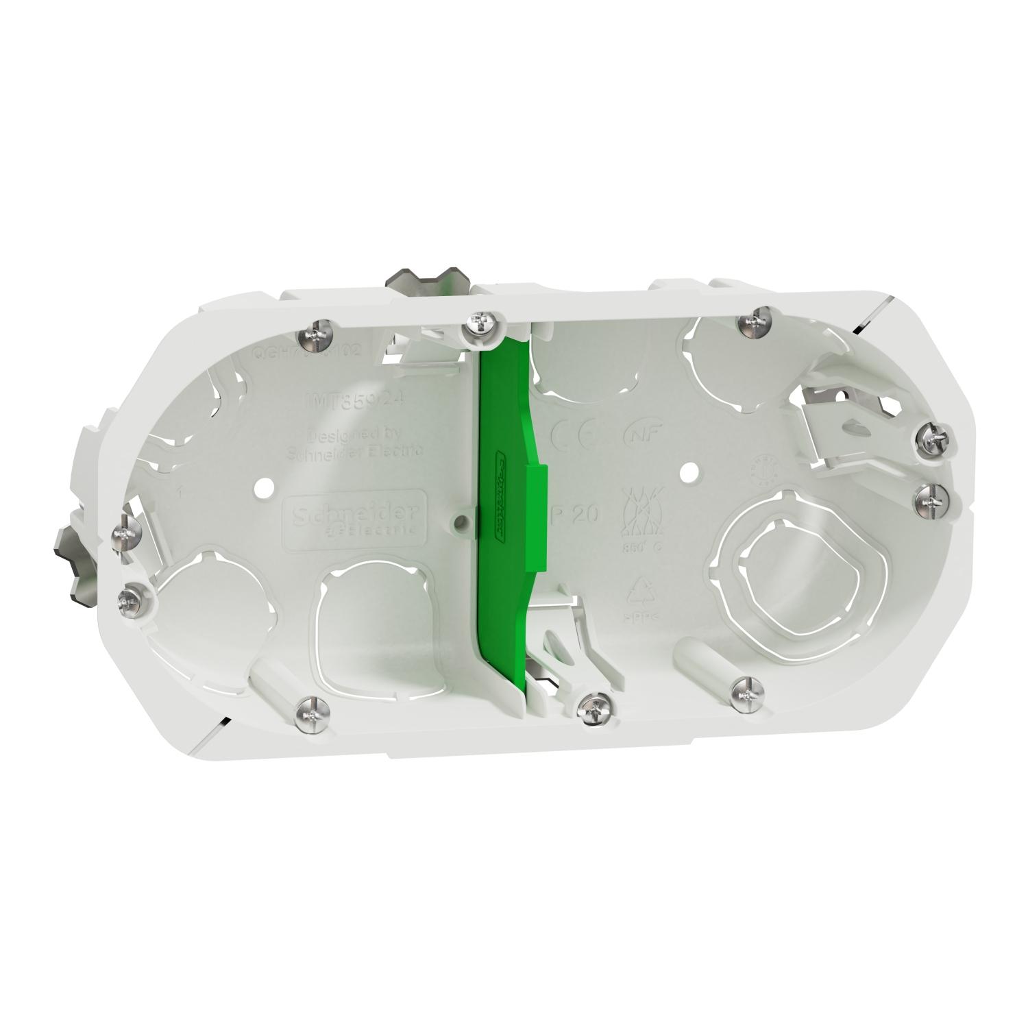 Конзола за фазер 2хФ67 x40mm - SCHNEIDER ELECTRIC Multiflix IMT35924 | JAR Computers Конзола за фазер 2хФ67 x40mm - SCHNEIDER ELECTRIC Multiflix IMT35924